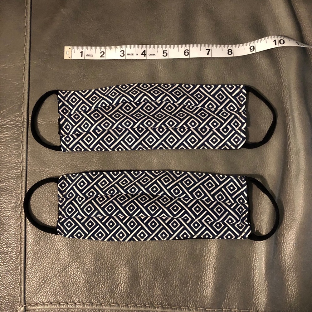 Facemask 3 ply, 2 for $12